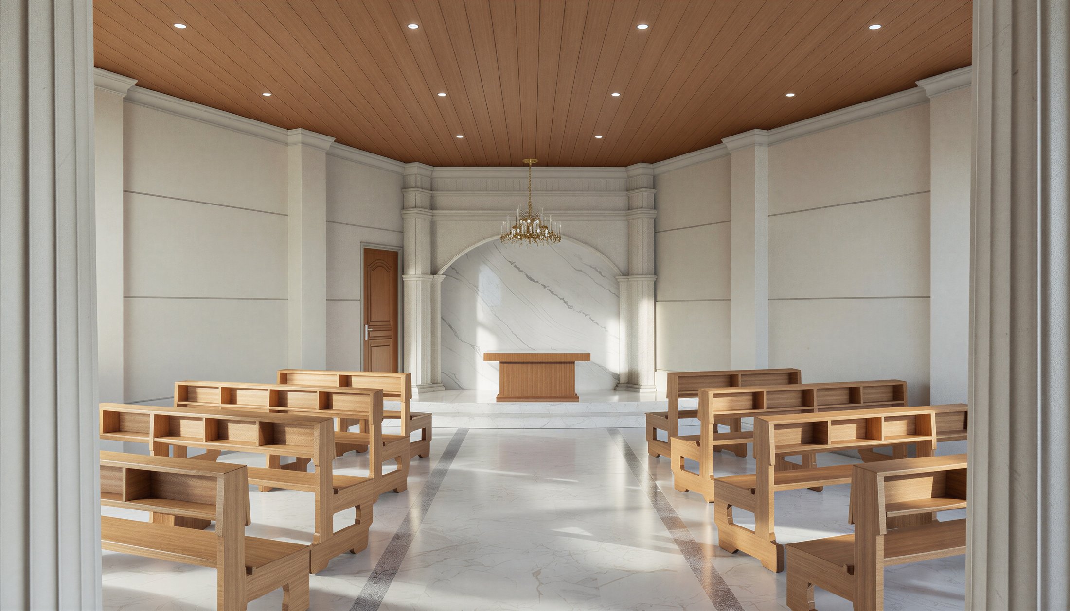 The Machpelah-I Memorial Park Chapel — image 5 of 7